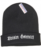 Mütze - Division Österreich - schwarz/weiß