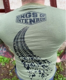 T-Hemd - Kings of Untenrum - Die Straße dein Leben - grün +++RAUSVERKAUF+++