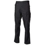 BDU Hose - Kampfhose MFH - Knie- und Gesäßverstärkung - schwarz - 01294A -