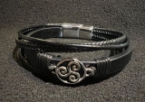Armband - Triskele mit Edelstahl Klick Verschluss - 23cm - SEA - 505 - 23