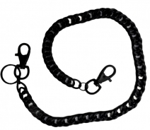 Hosenkette - Biker Hosenkette - 65 cm - schwarz