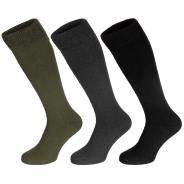 Wintersocken - "Esercito" - uni - lang - 3er Pack