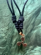 Kettenanhänger - Triskelion / Triskele - Mini - Bronze - SBA-002