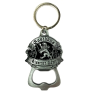 Schlüsselanhänger mit Öffner - Eiserner Löwe