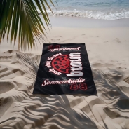 Strandhandtuch - Sonnenstudio 88 - Auch ohne Sonne braun