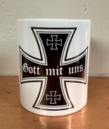 Tasse - Eisernes Kreuz - Gott mit uns