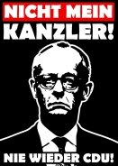 Nicht mein Kanzler - Merz - Aufkleber Paket 50 Stück