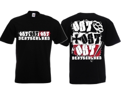 T-Hemd - Ost Ost Ostdeutschland - schwarz