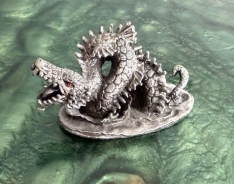 Zinn Figur - Drache/Seeschlange - 2 - DeAgostini +++EINZELSTÜCK+++