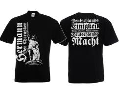 T-Hemd - Hermann der Cherusker - schwarz
