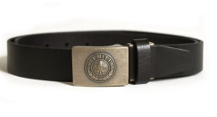 Hosengürtel - Reichswehr RW - Leder - schwarz (keine Koppel)