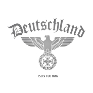 Autoaufkleber - 3D Effekt - Reichsadler Deutschland