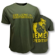Erik & Sons - T-Shirt - MEMEL - oliv