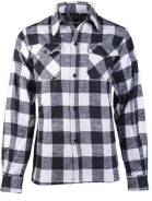 Hemd - Holzfäller - schwarz/weiß