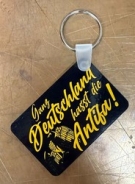 Schlüsselanhänger - KM - Ganz Deutschland hasst die Antifa