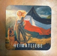 Getränkeuntersetzer - Heimatliebe