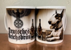 Tasse - Reichsbräu - Bullterrier