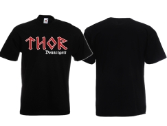 Frauen T-Shirt - Thor - Donnergott - Frondruck