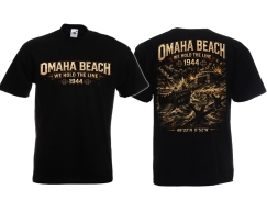 Frauen T-Shirt - Omaha Beach - We hold the Line