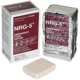 Notverpflegung - NRG-5, 500 g, (9 Riegel)