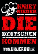 Die Deutschen kommen - Aufkleber Paket 50 Stück