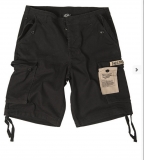 Short - Fallschirmjäger - PREWASH SCHWARZ +++NUR WENIGE DA+++