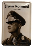 Blechschild - Erwin Rommel - Motiv 3 - D24 (108)+++Nur wenige da+++