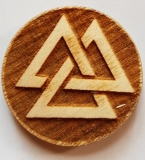 Magnet - Holz - Picts Knoten