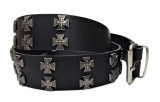Ledergürtel - Eisernes Kreuz