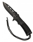 Messer - Paracord mit Feuerstarter - schwarz (9) 15318400